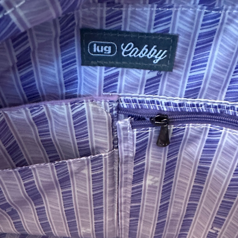 Lug Cabby SE Quilted Amethyst Tote Bag - Picture 6 of 8